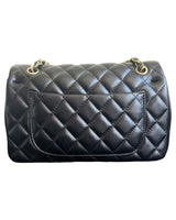 Quilted Double Flap Handbag